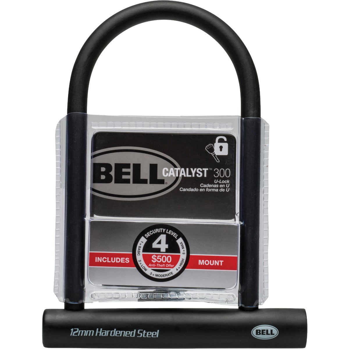 8" U-LOCK W/KEY - 7015777 by Bell Sports