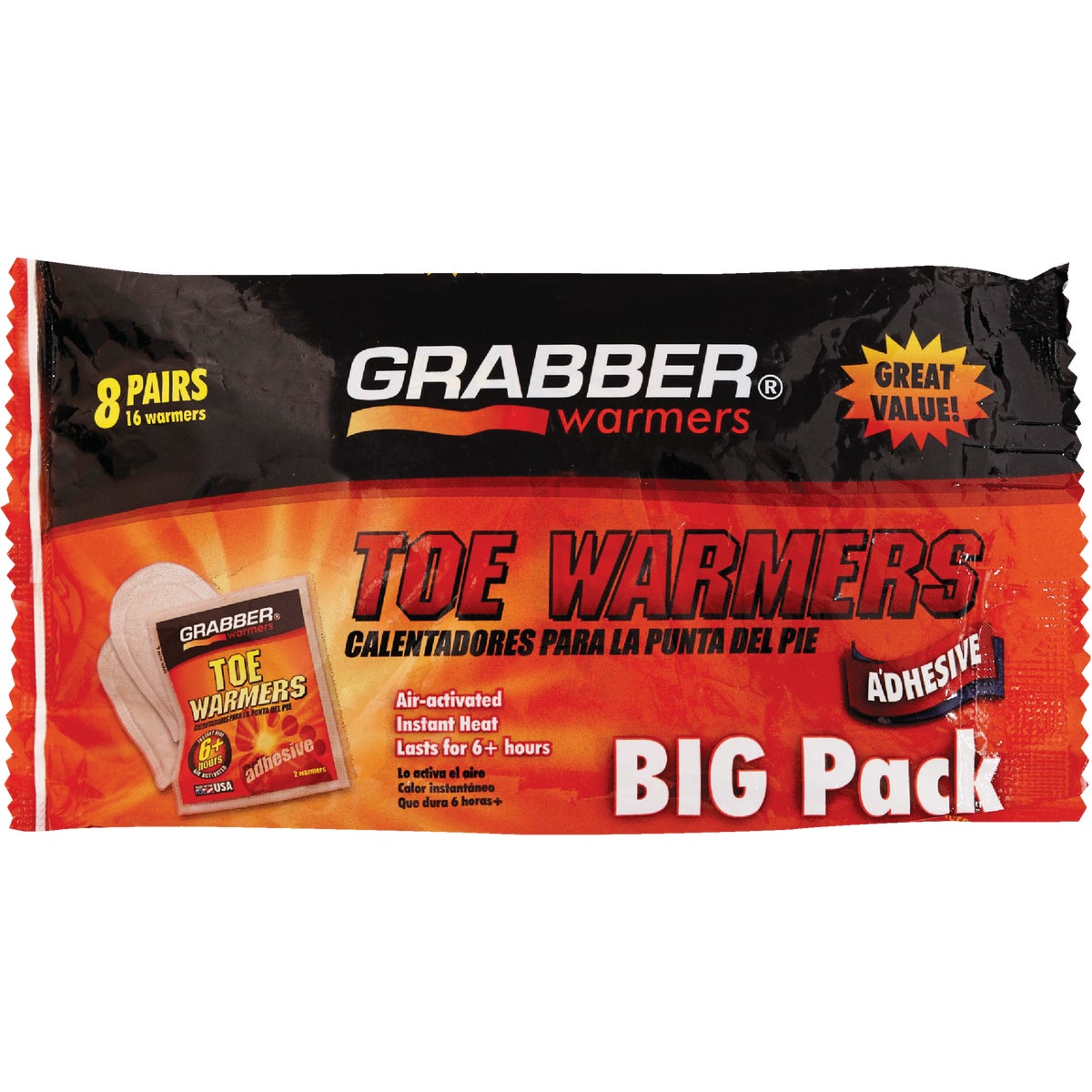 8PK TOE WARMER - TWES8 by Grabber Performance