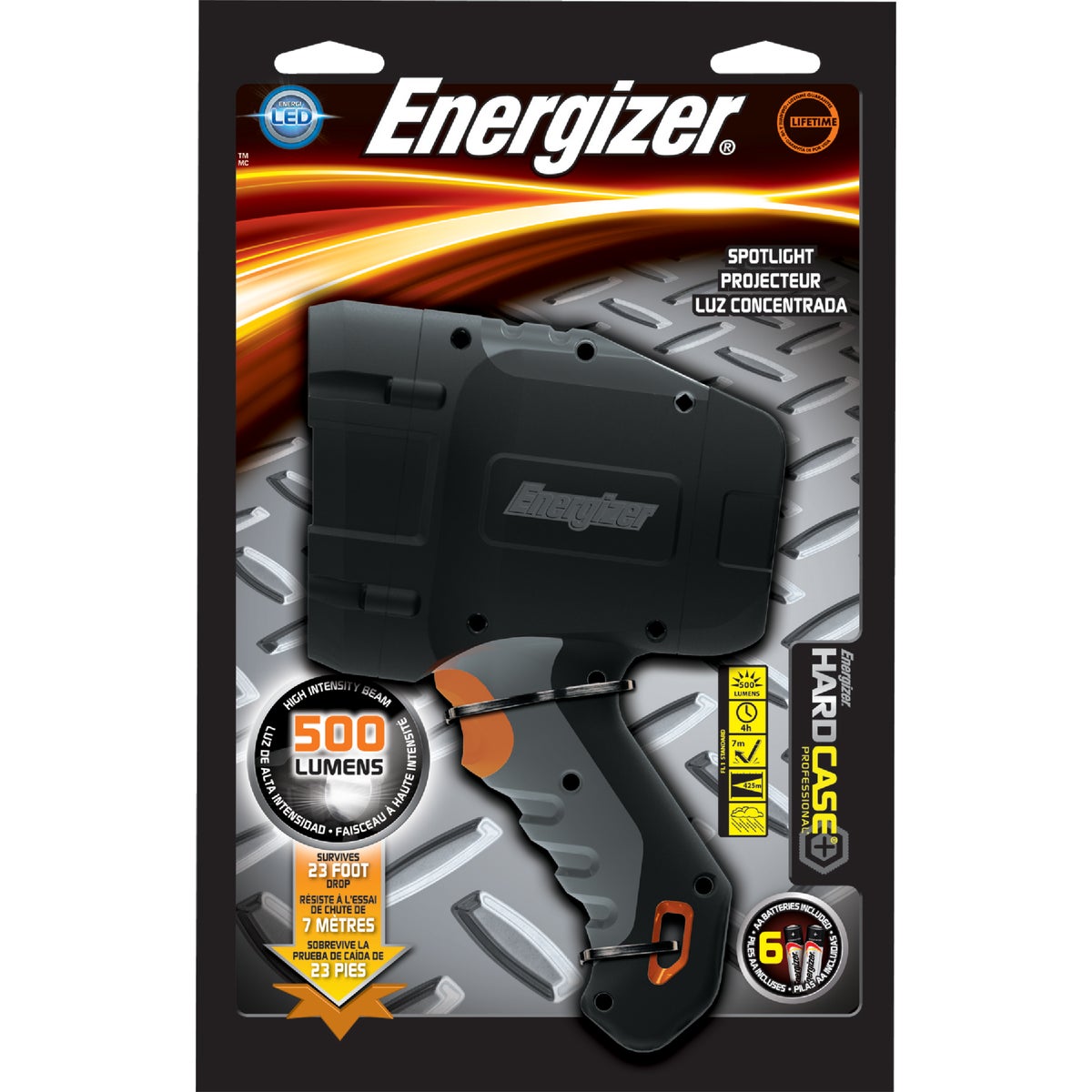 4C HARD CASE SPOTLIGHT - TUF4CPE by Energizer