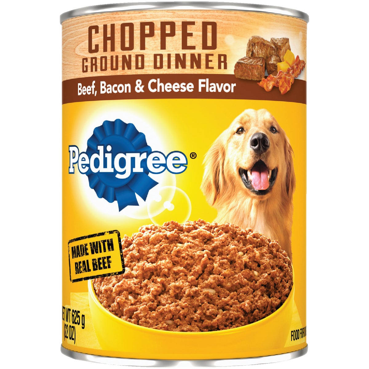 Mars Pedigree 22OZ BF/BAC/CHE DOG FOOD 1018