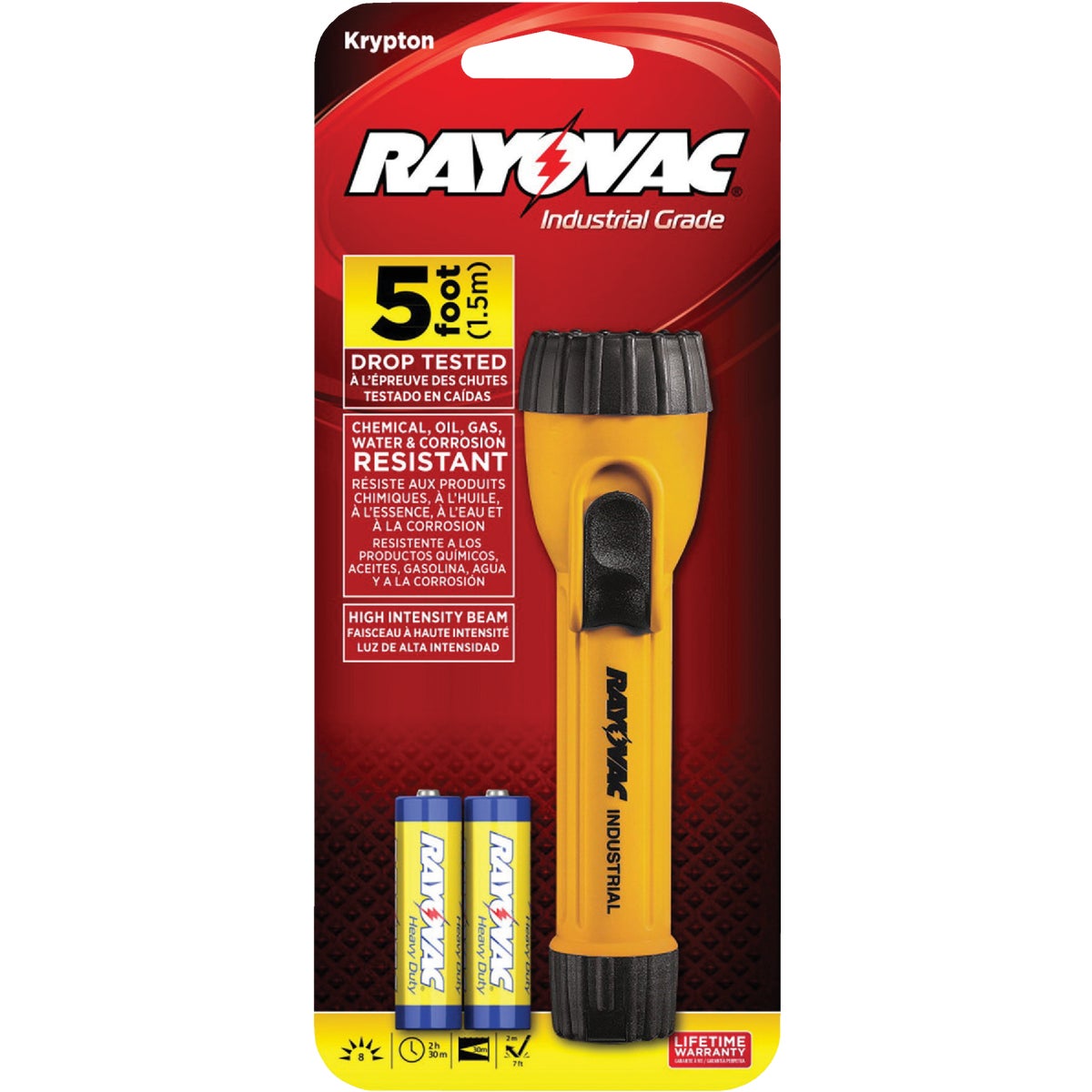 2AA KRYPTON FLASHLIGHT - I2AA-B by Ray O Vac
