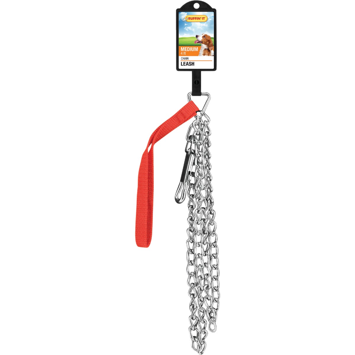 4' 35-70# CHAIN DOG LEAD - 71040 by Westminster Pet