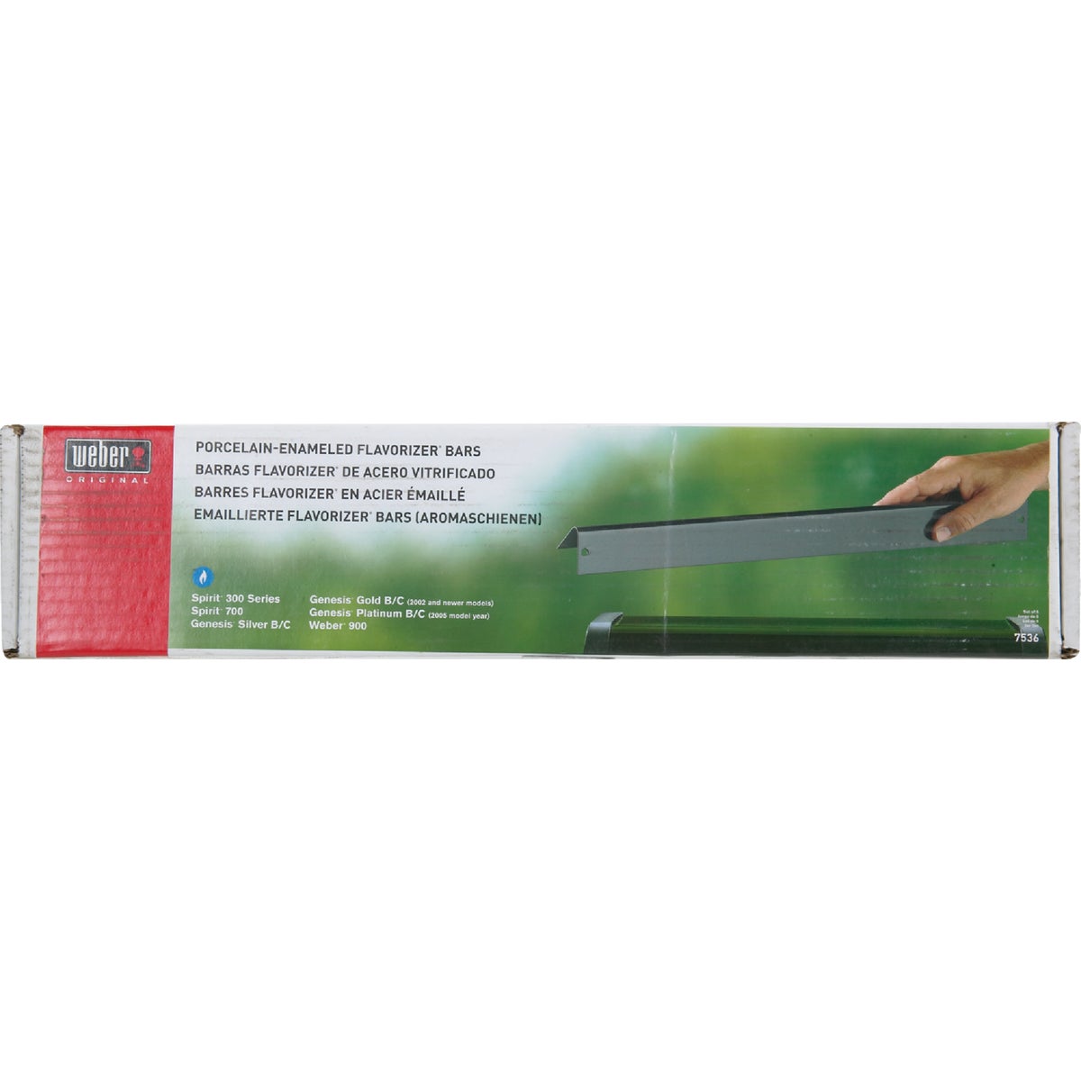 5PK FLAVORIZER BAR - 7536 by Weber
