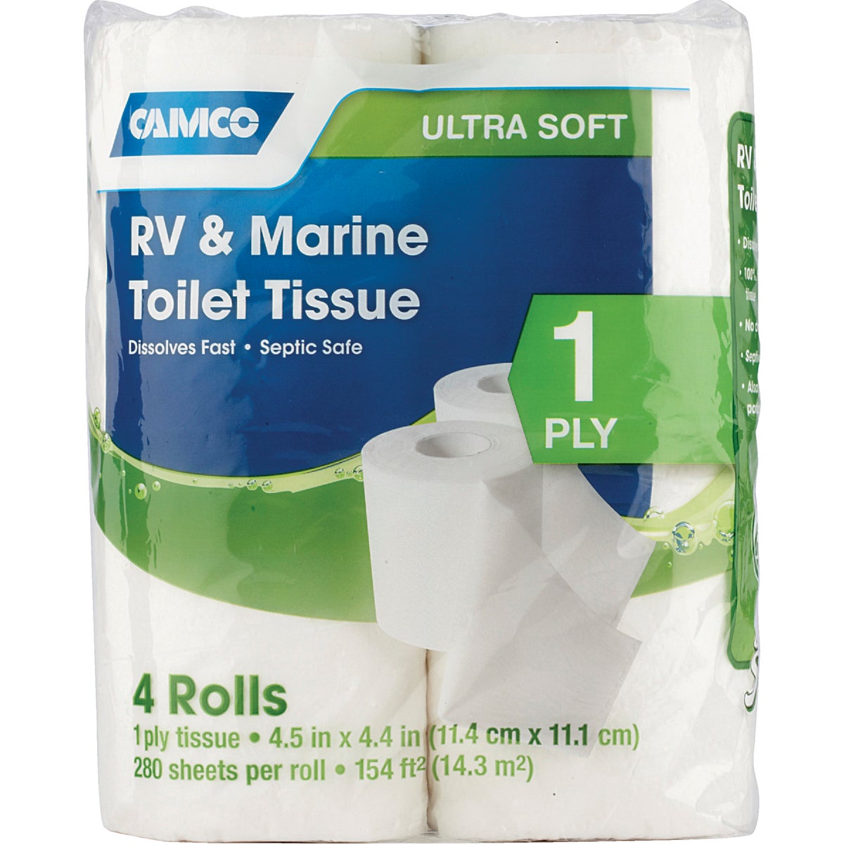 1 PLY RV TOILET TISSUE - 40275 by Camco Mfg.