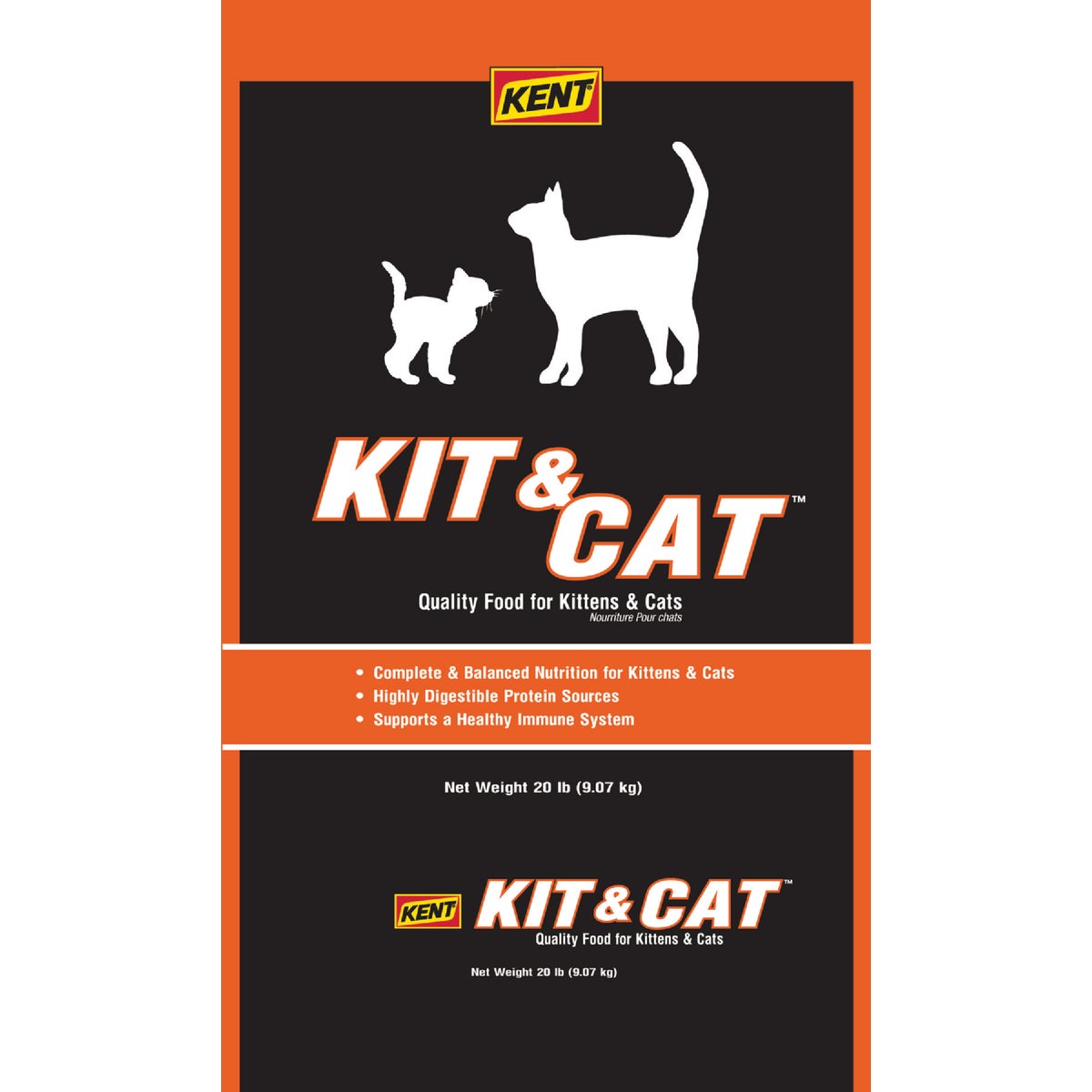 20LB KIT & CAT FOOD - 7802 by Kent Feeds Inc