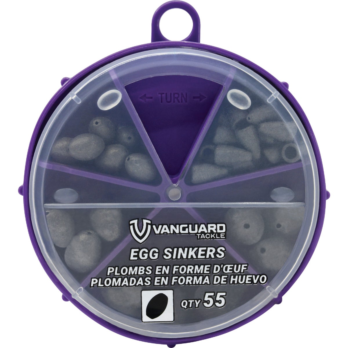 ASSORTED EGG SINKERS - 190-FP by South Bend Sptg Good