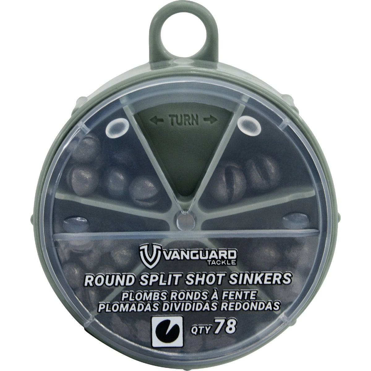 ROUND SPLIT SHOT SINKERS - 785FP by South Bend Sptg Good