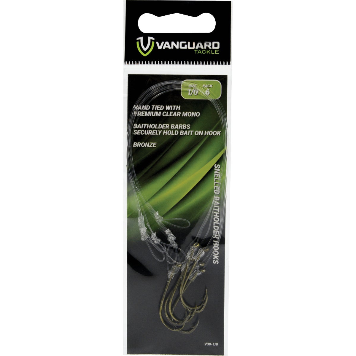 SZ2/0 SNELLED HOOKS - SBH2/0 by South Bend Sptg Good
