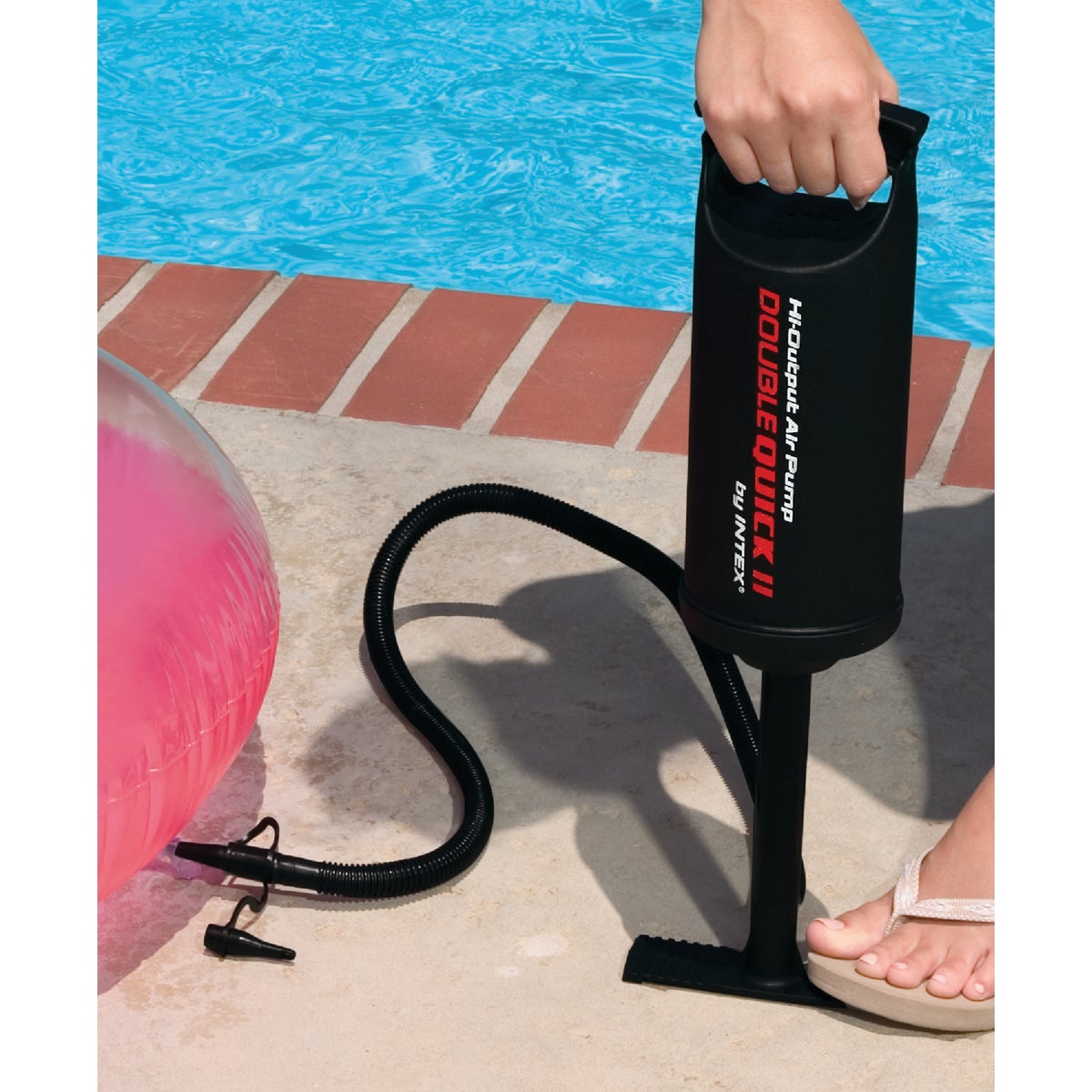 HIGH-OUTPUT HAND PUMP - 68614E by Intex Recreation