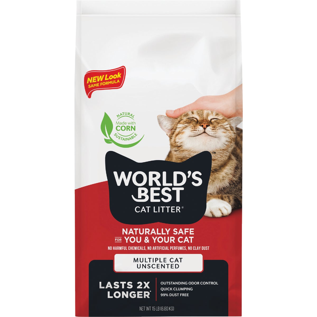7LB WRLD BEST CAT LITTER - 8091 by Kent Feeds Inc