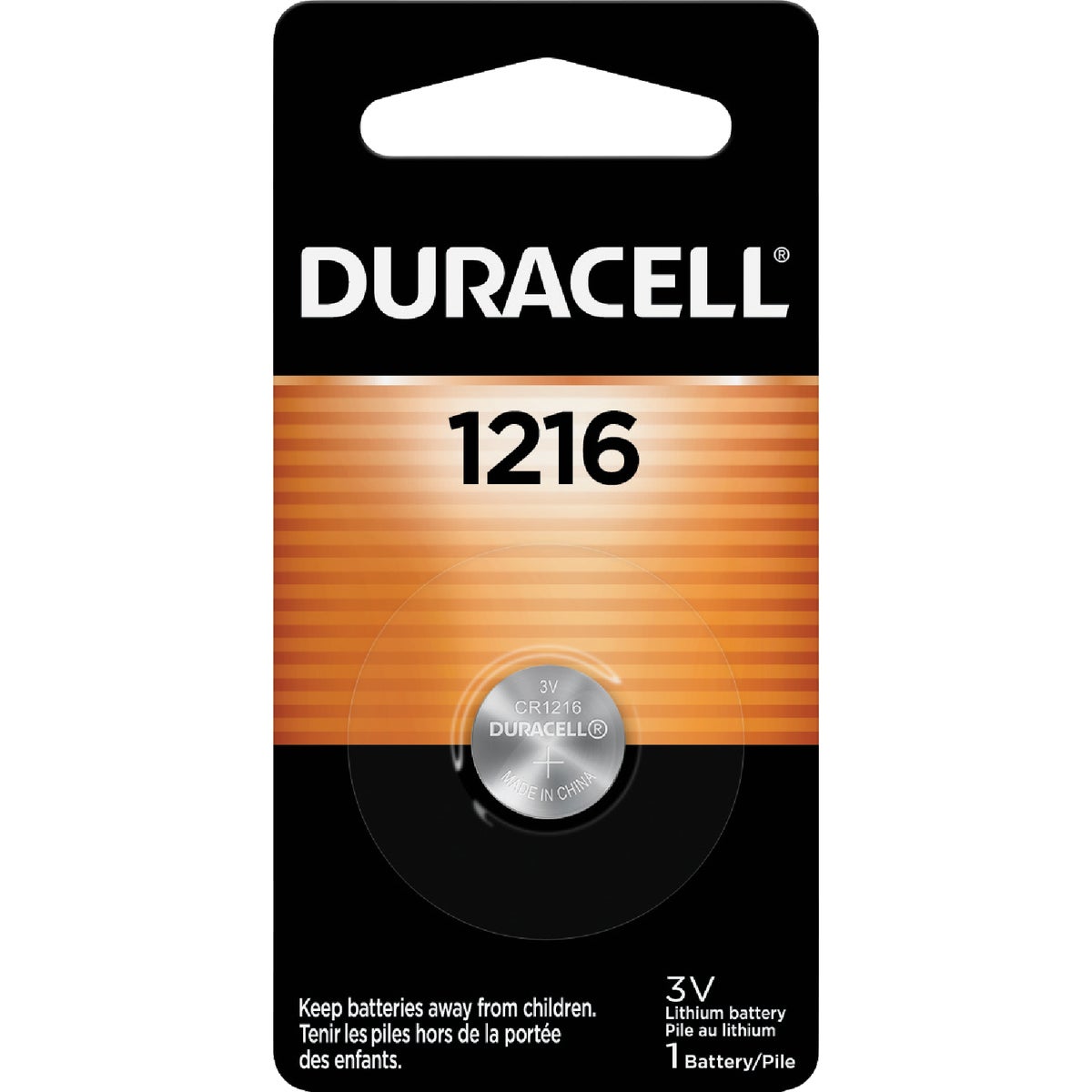DL1216 3V WATCH BATTERY - 43287 by P & G  Duracell