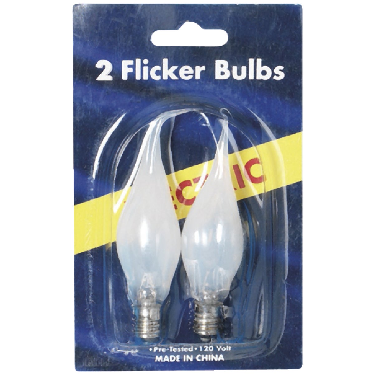 2PK FLICKER CANDLE BULB - 374950 by Gerson/ Domestic
