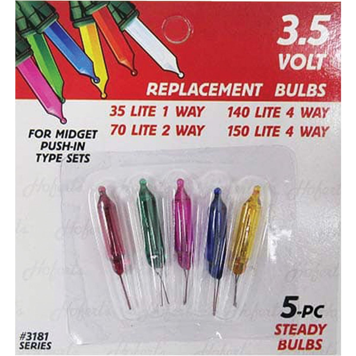 Polygroup Limited 5PK 3.5V MULTI BULB DBX25-001010