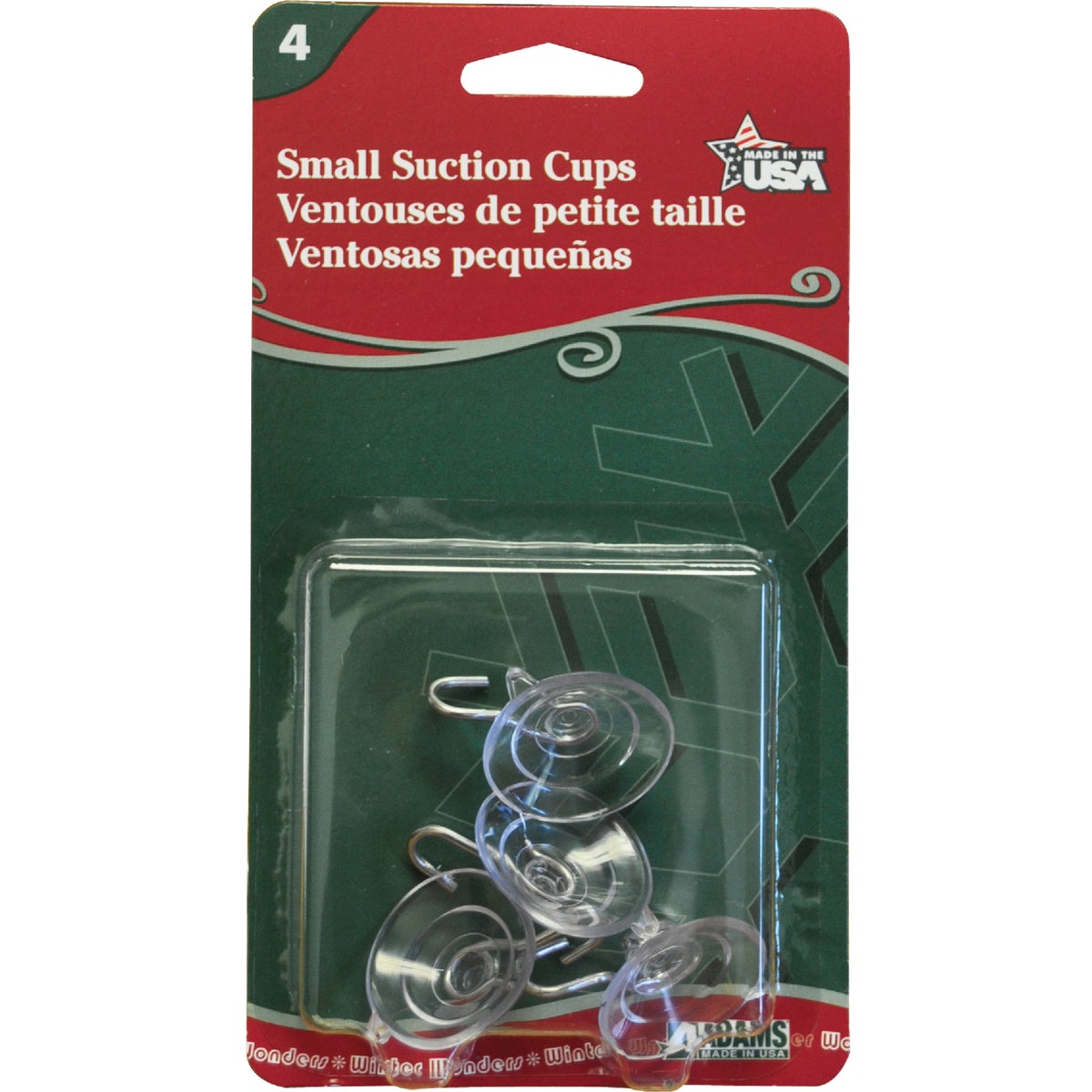 SML 1-1/8" SUCTION CUP - 7500771043 by Adams Mfg/christmas