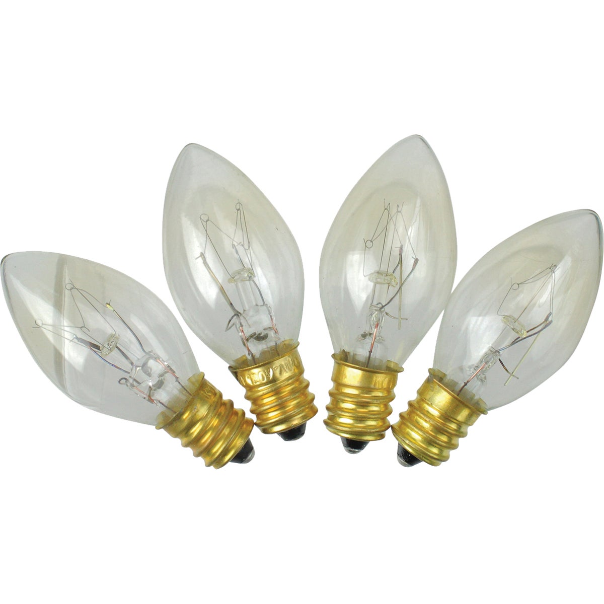 4PK C7 CLEAR TRANS BULB - 1415-02 by J Hofert    P