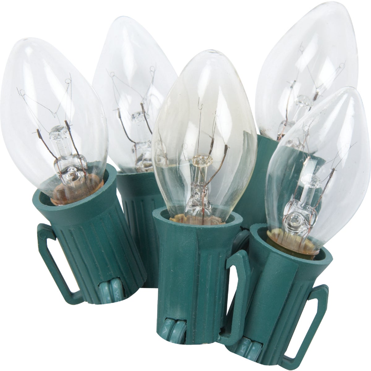 25 C7 CLEAR TRANS LIGHTS - 0851-02 by J Hofert    P