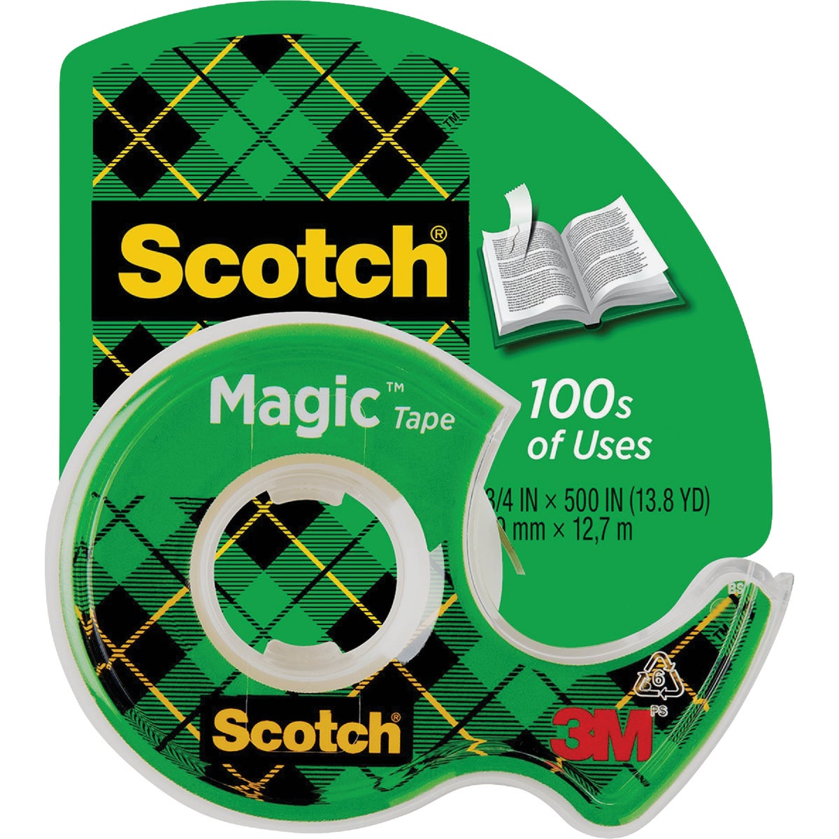 1/2X450 TRANSPARENT TAPE - 104 by 3m Co