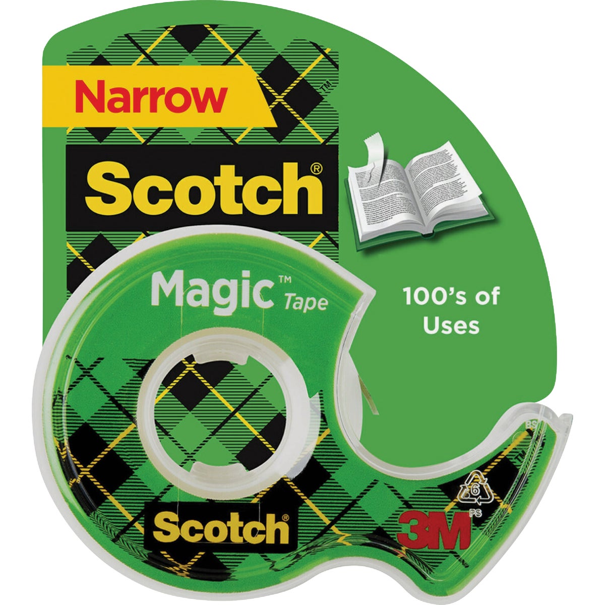 3M 1/2X800 TRANSPARENT TAPE 119