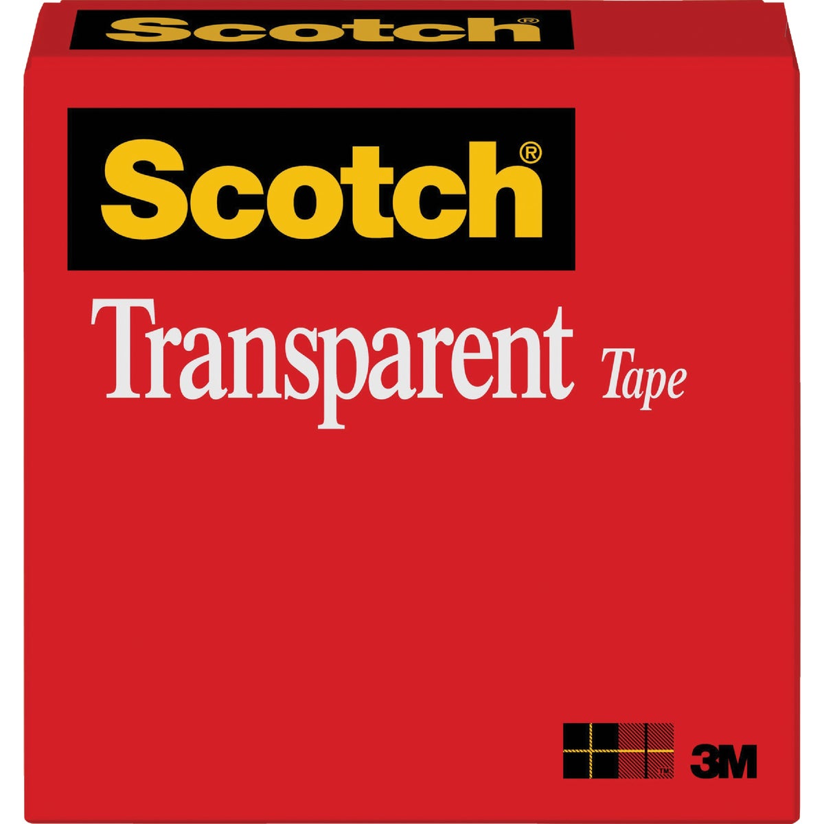 1/2"X72YD TRANSPRNT TAPE - 600 by 3m Co