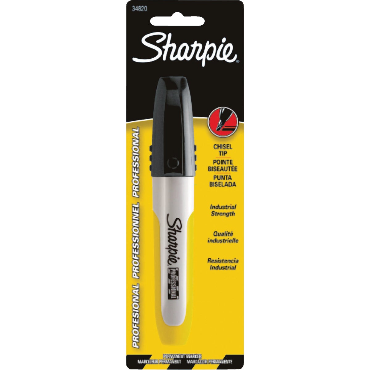 BLK PROFESSIONAL SHARPIE - 34820 by Sanford Corp 01747