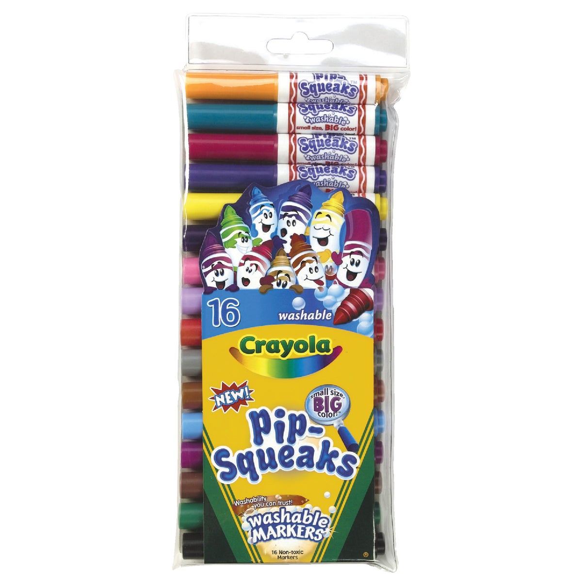 16PK PIPSQUEAK MARKER - 58-8703 by Crayola L L C