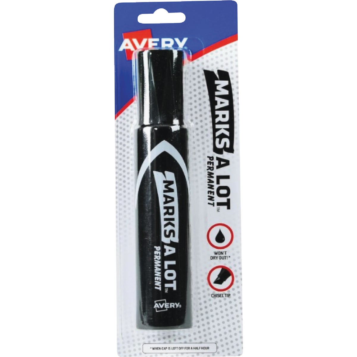 BLK JUMBO MARKS-A-LOT - 24138 by Avery Dennison