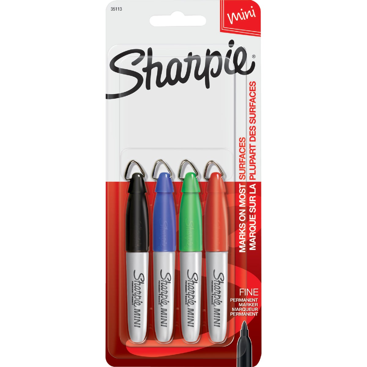 4PK MINI SHARPIE - 35113 by Sanford Corp 01747