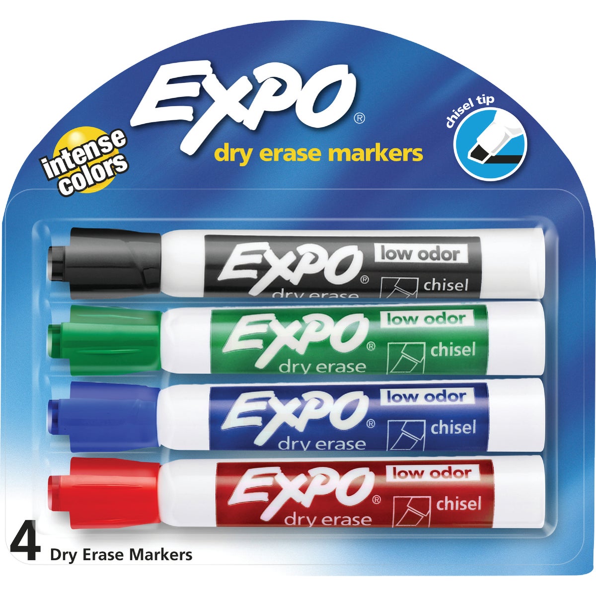 4PK DRY ERASE MARKER - 80174 by Sanford Corp 01747