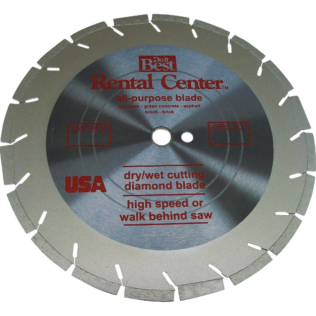 14X.125 DIAMOND BLADE - DIA14SW by Ned Corporation