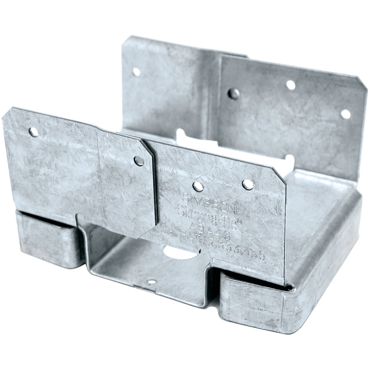 4X6 RGH ADJ POSTBASE ZMX - ABA46RZ by Simpson Strong Tie