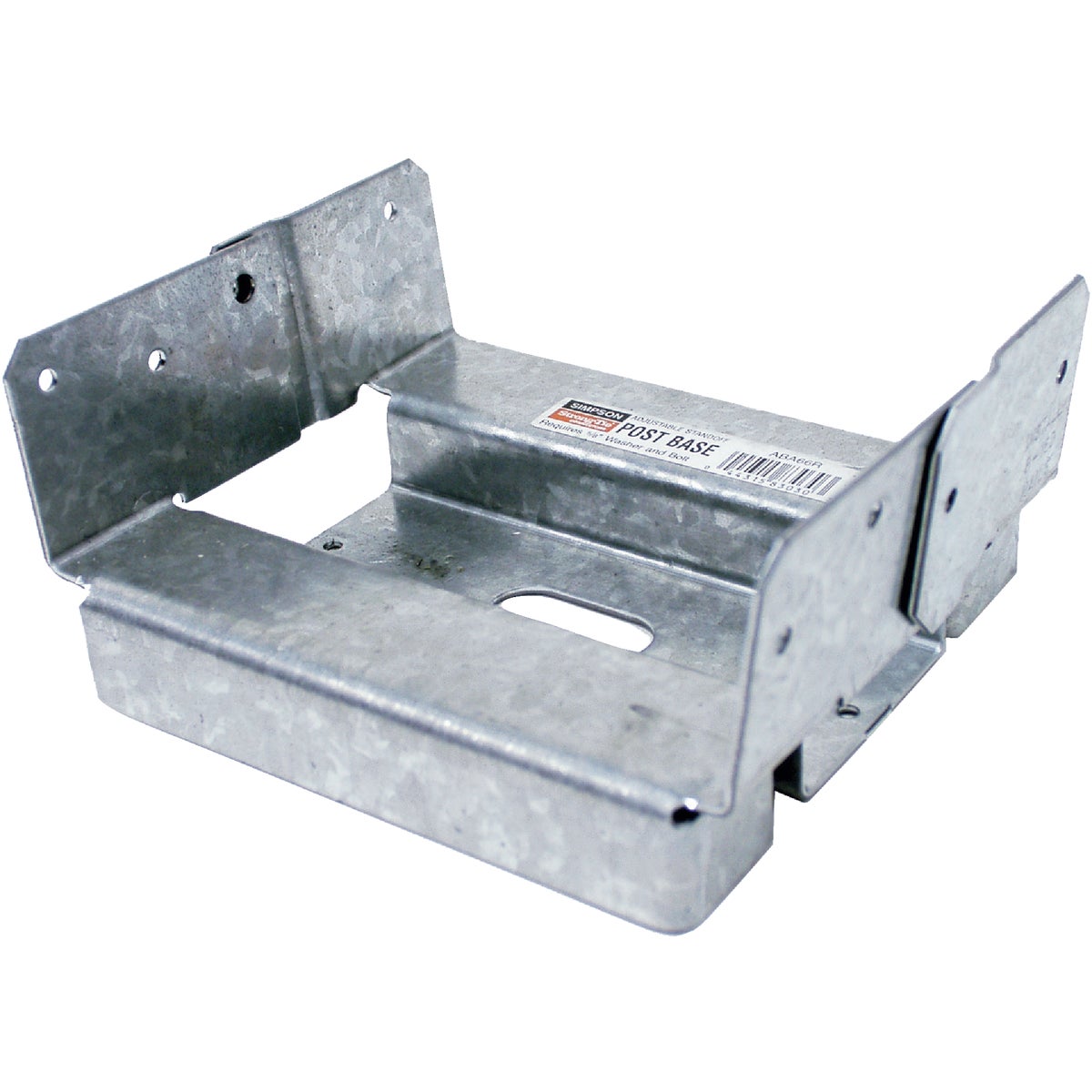 6X6 RGH ADJ POSTBASE ZMX - ABA66RZ by Simpson Strong Tie