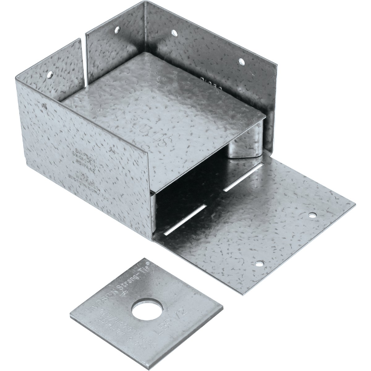 4X4 ZMAX ADJ POST BASE - ABW44Z by Simpson Strong Tie