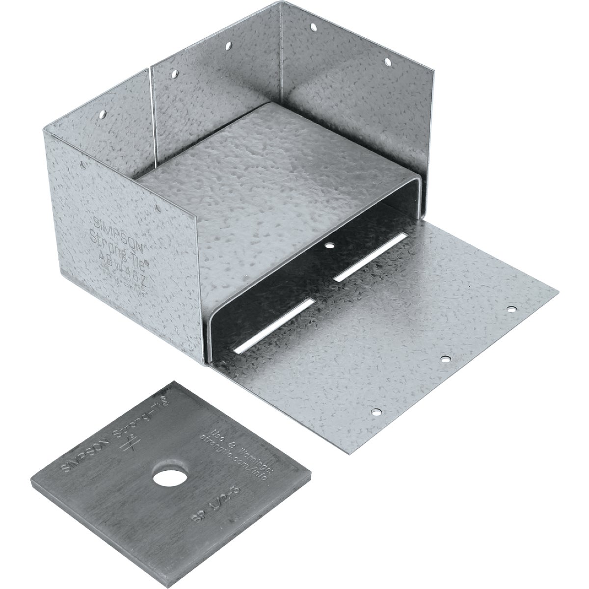 4X6 ZMAX ADJ POST BASE - ABW46Z by Simpson Strong Tie