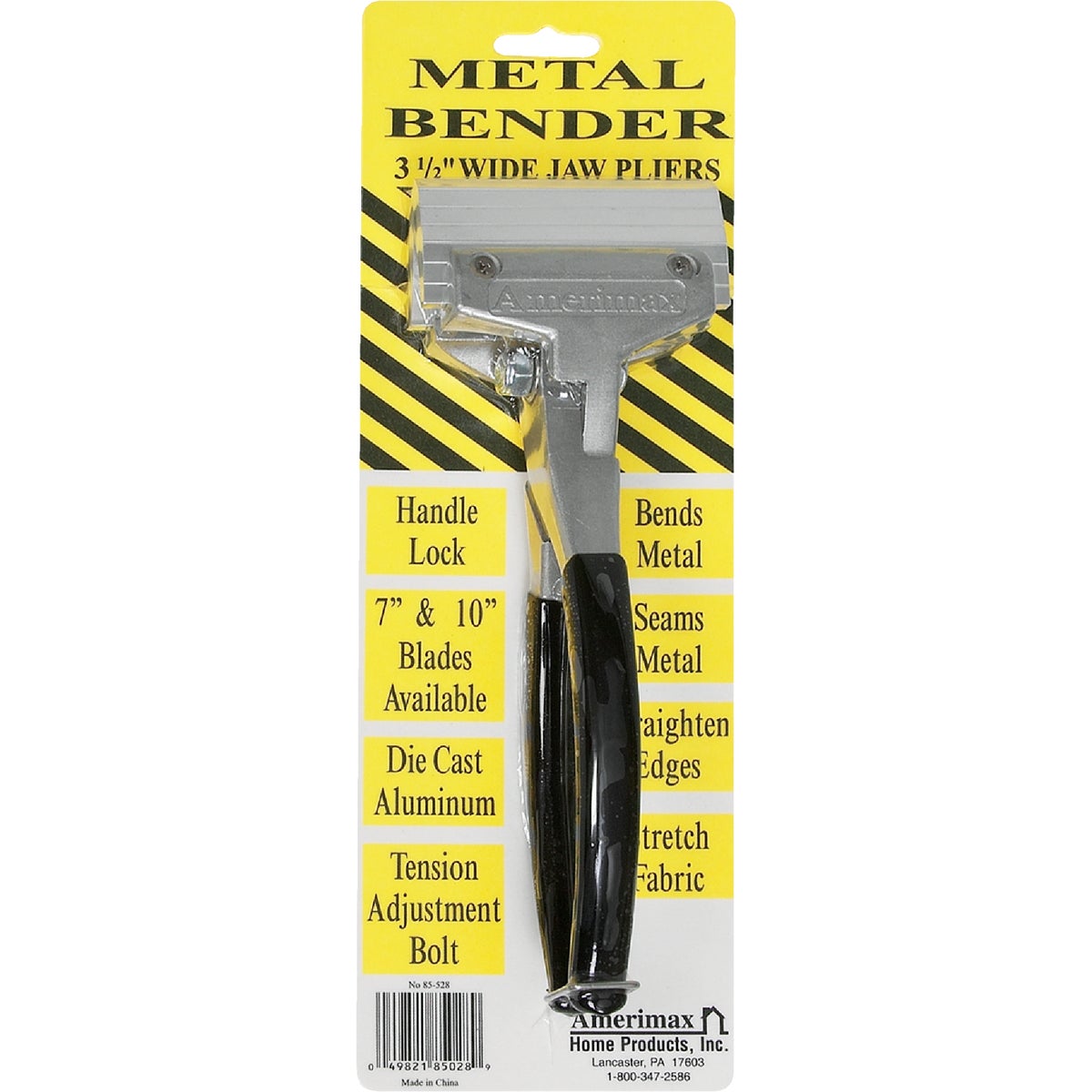 METAL BENDER PLIERS - 85028 by Amerimax Home Prod