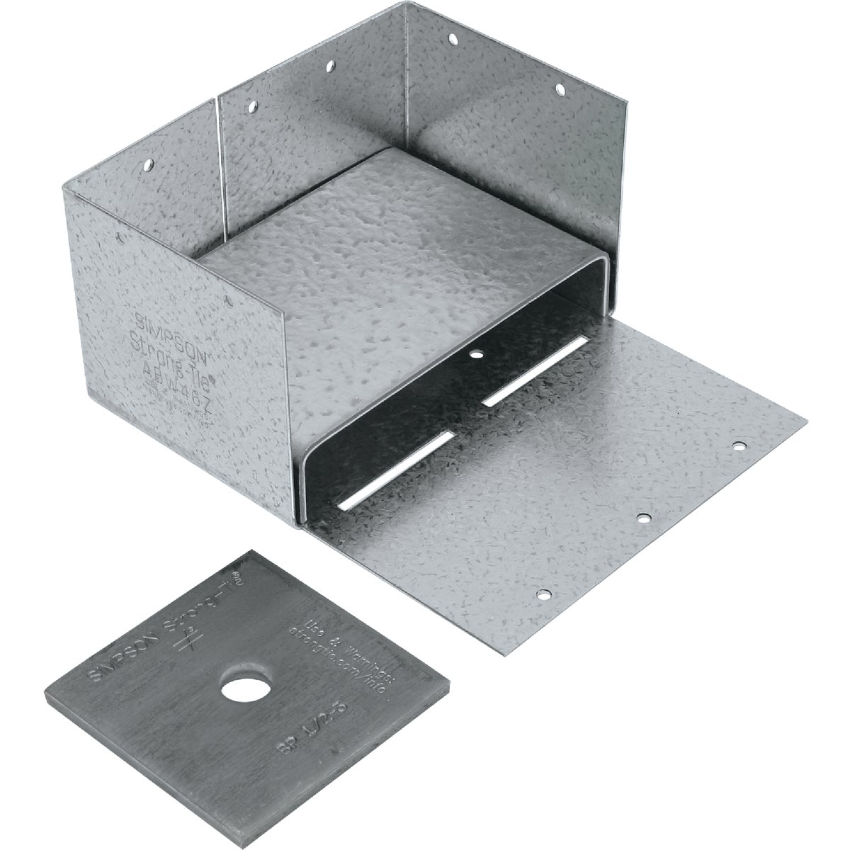 4X6 ZX RGH ADJ POST BASE - ABW46RZ by Simpson Strong Tie