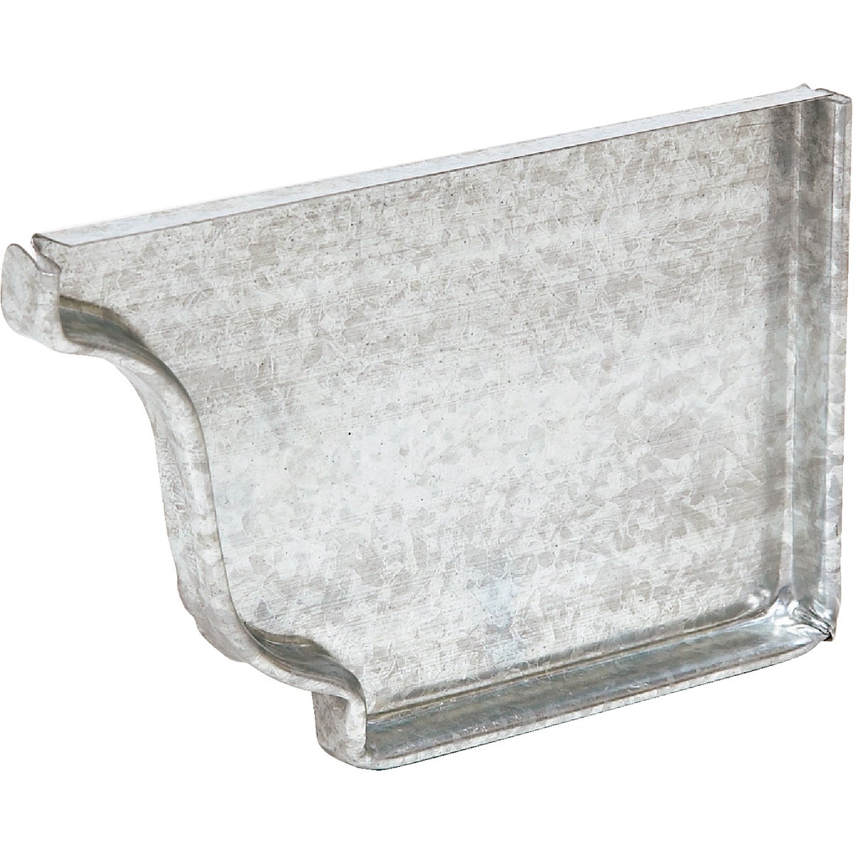 GALV RIGHT END CAP - 29206 by Amerimax Home Prod