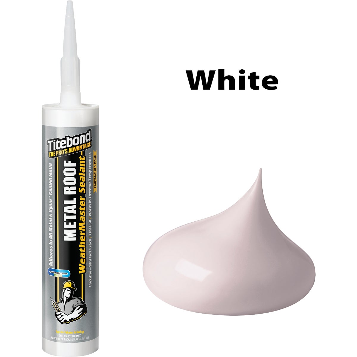 10OZ WHITE METAL SEALANT - 61041 by Franklin Interl