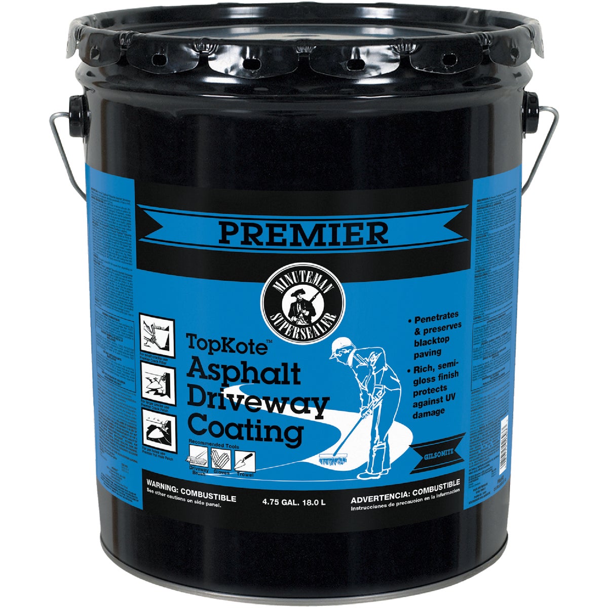 5GL TOPKOTE DRWY COATING - PR690070 by Henry Company
