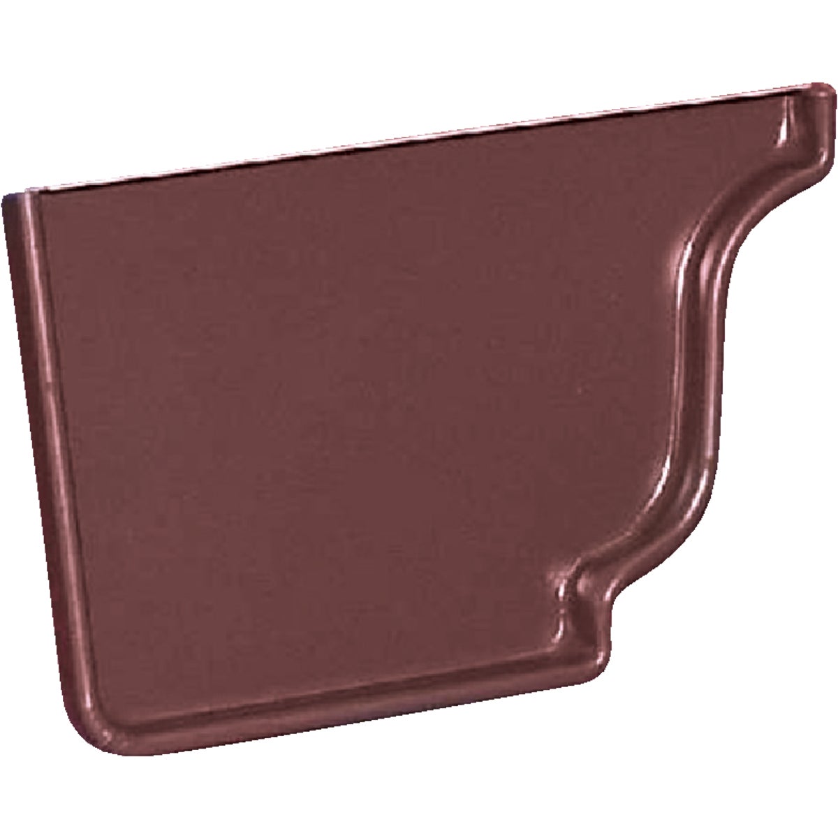 BROWN LEFT END CAP - 3320519 by Amerimax Home Prod
