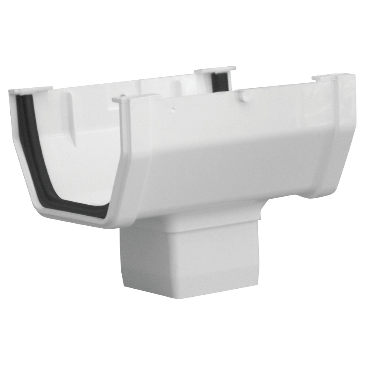 WHT GUTTER DROP OUTLET - RW104 by Genova Products