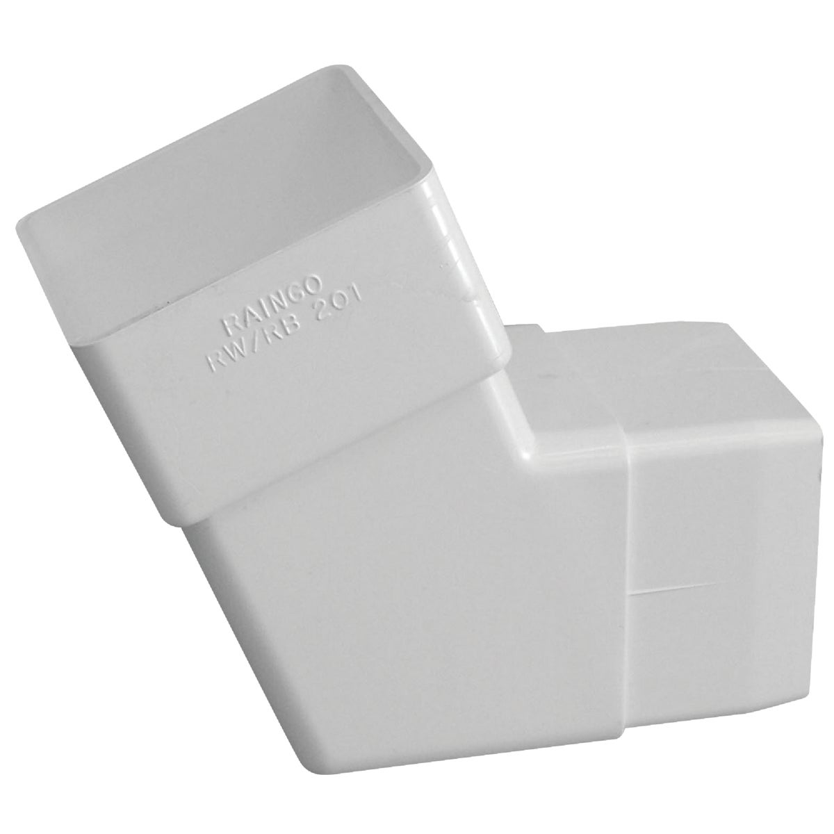 WHT DOWNSPOUT ELBOW - RW201 by Genova Products