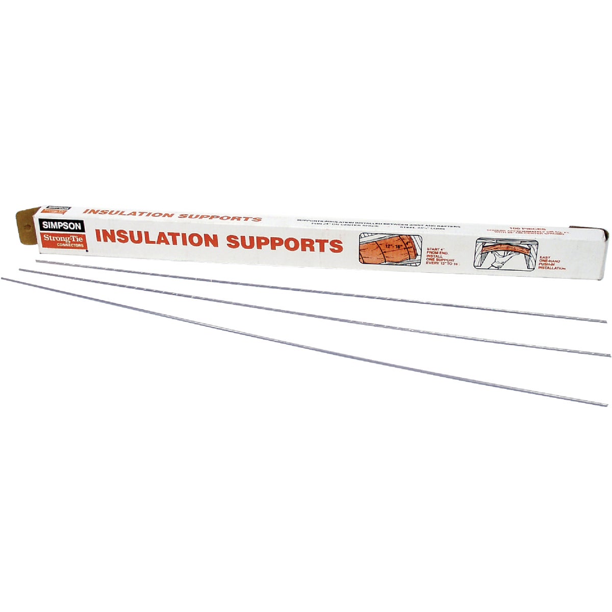 24" INSULATION SUPPORTS - IS24-R100 by Simpson Strong Tie