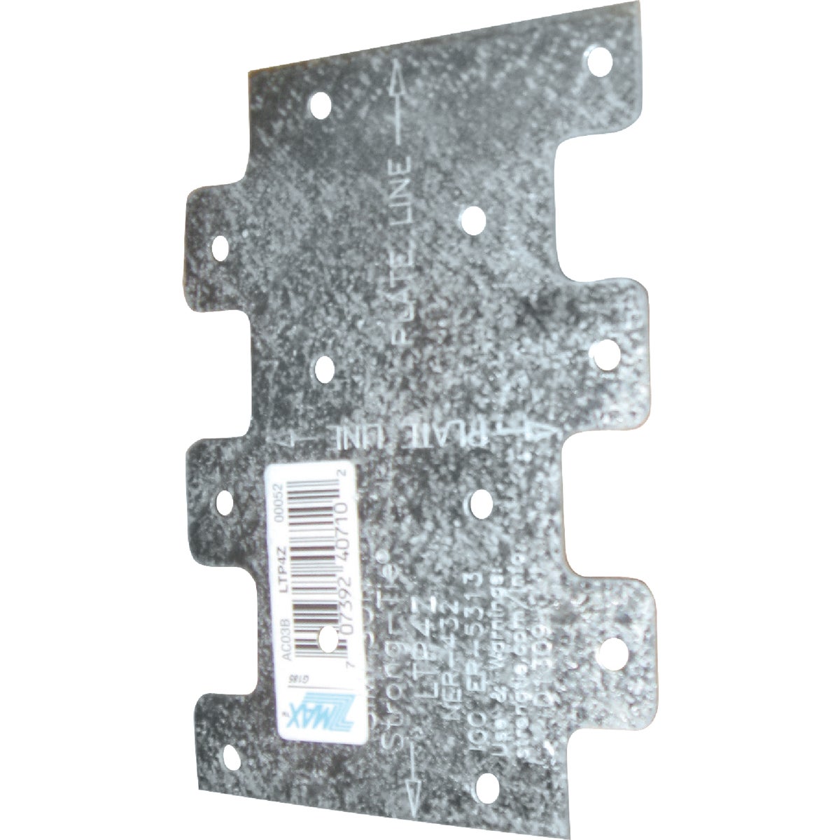 LATERAL TIE PLATE Z-MAX - LTP4Z by Simpson Strong Tie
