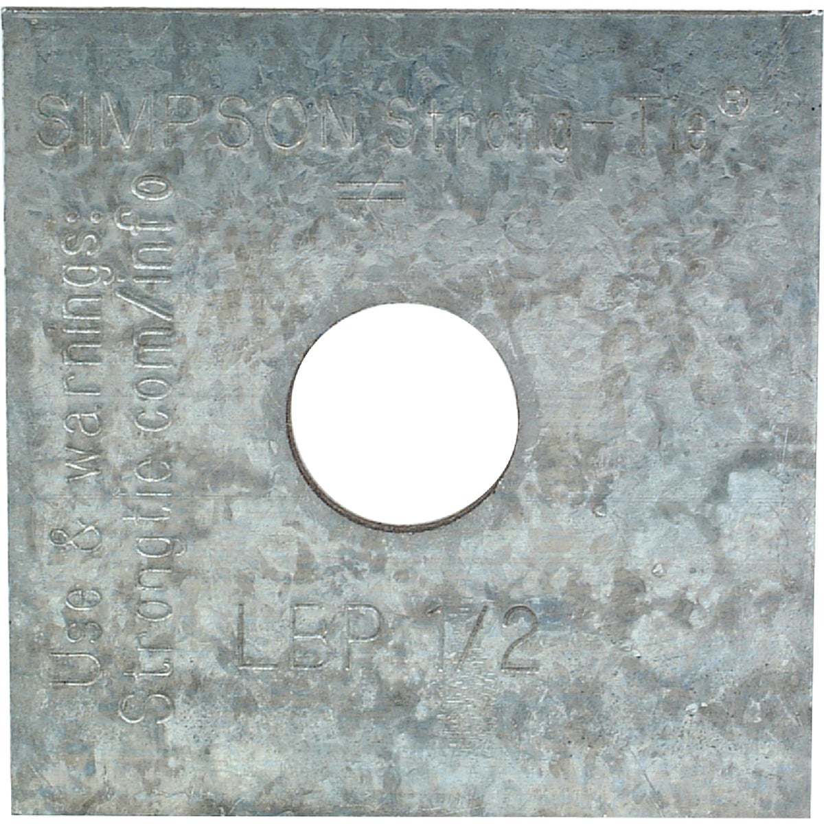 1/2 BEARING PLATE - LBP 1/2 by Simpson Strong Tie