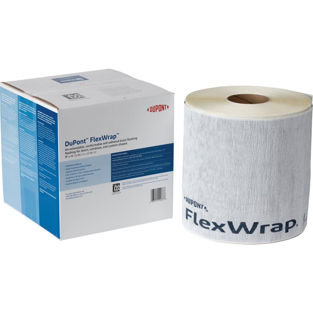 9" DUPONT FLEXWRAP NF - D14048062 by Hallmark Bld Supply