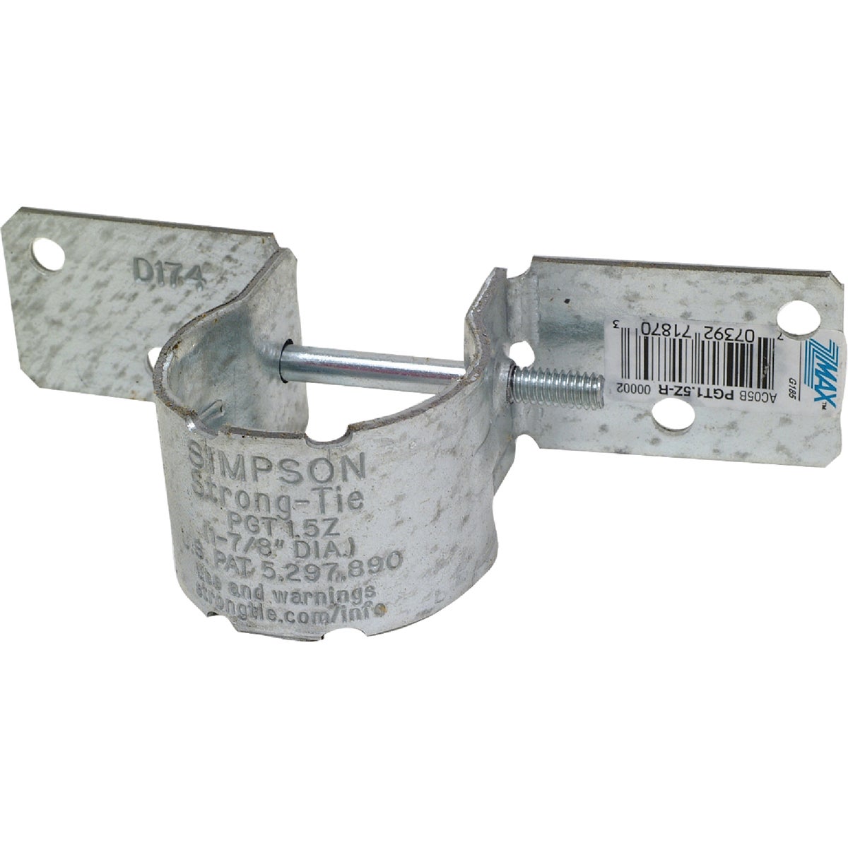 PIPE GRIP TIE Z-MAX - PGT1.5Z-R by Simpson Strong Tie