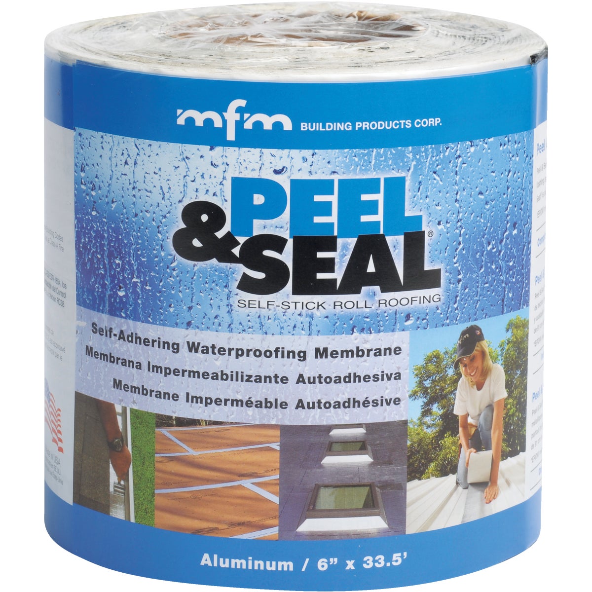 6"X25' PEEL &amp; SEAL - 50041 by M F M Bldg Prod Corp
