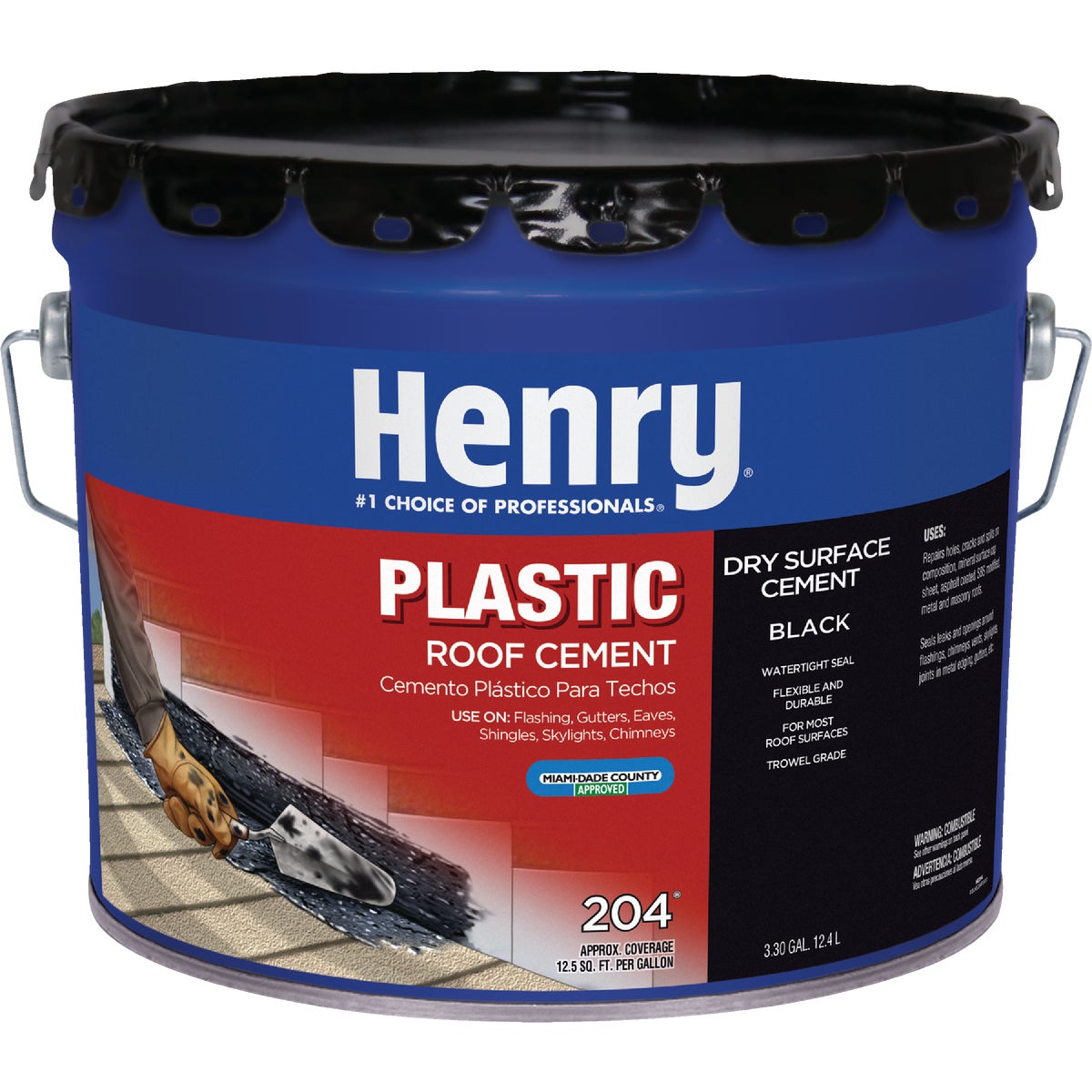 3.5 GAL PLASTIC ROOF CMT - HE204061 by Henry Company
