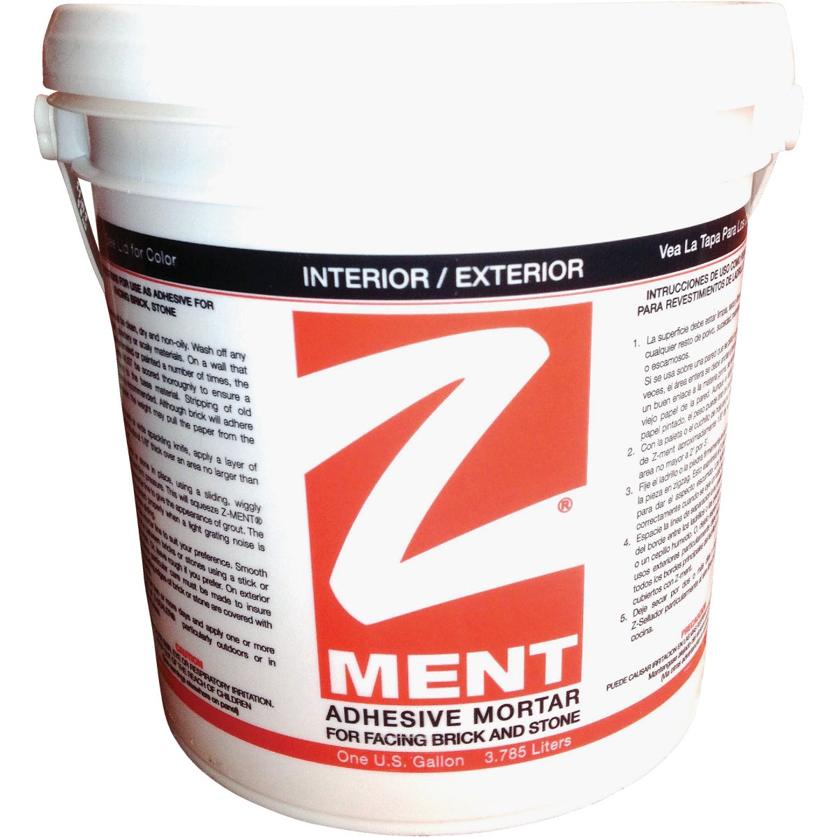Z-BRICK WHITE ADHESIVE - ZD045015 by Zygrove Corp