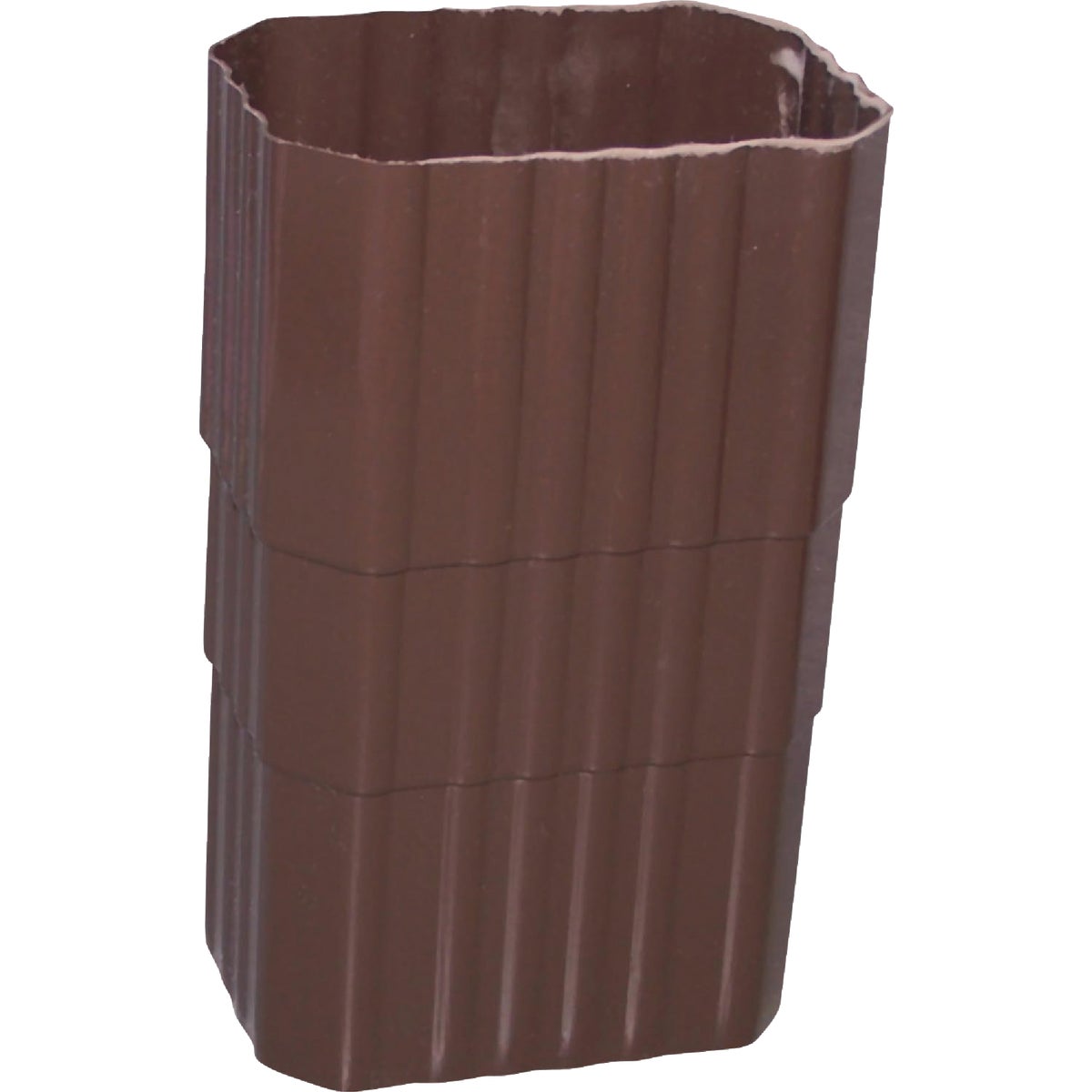2X3BRN DOWNSPOUT COUPLER - AB203 by Genova Products